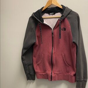 The North Face Two-Tone Red and Black Jacket